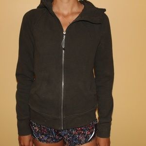 Lululemon Scuba Hoodie (Light Cotton - Dark Olive)